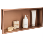 bathroom shelf 30x60 brush copper  3
