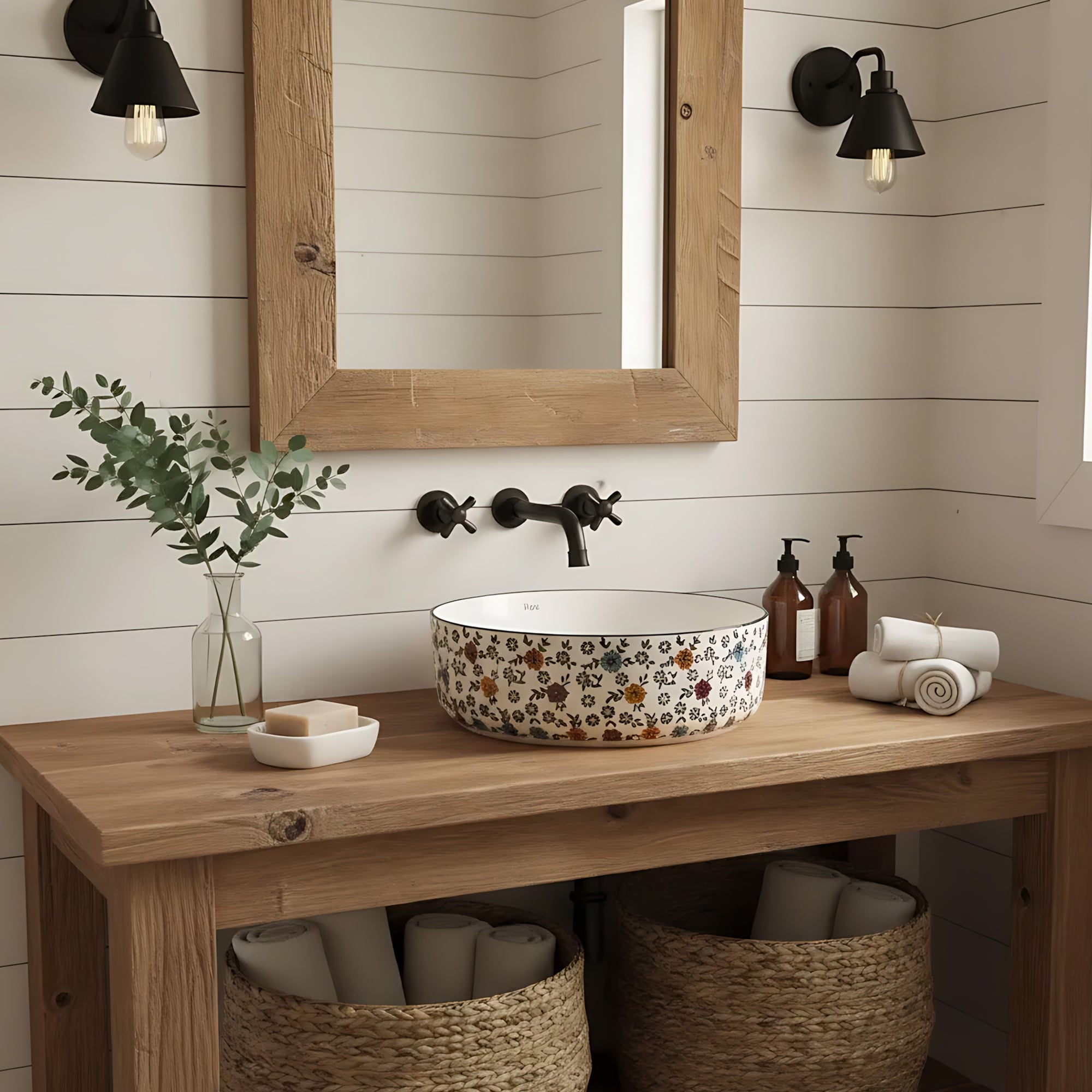 Umyvadlo na desku Rea Stefania  4