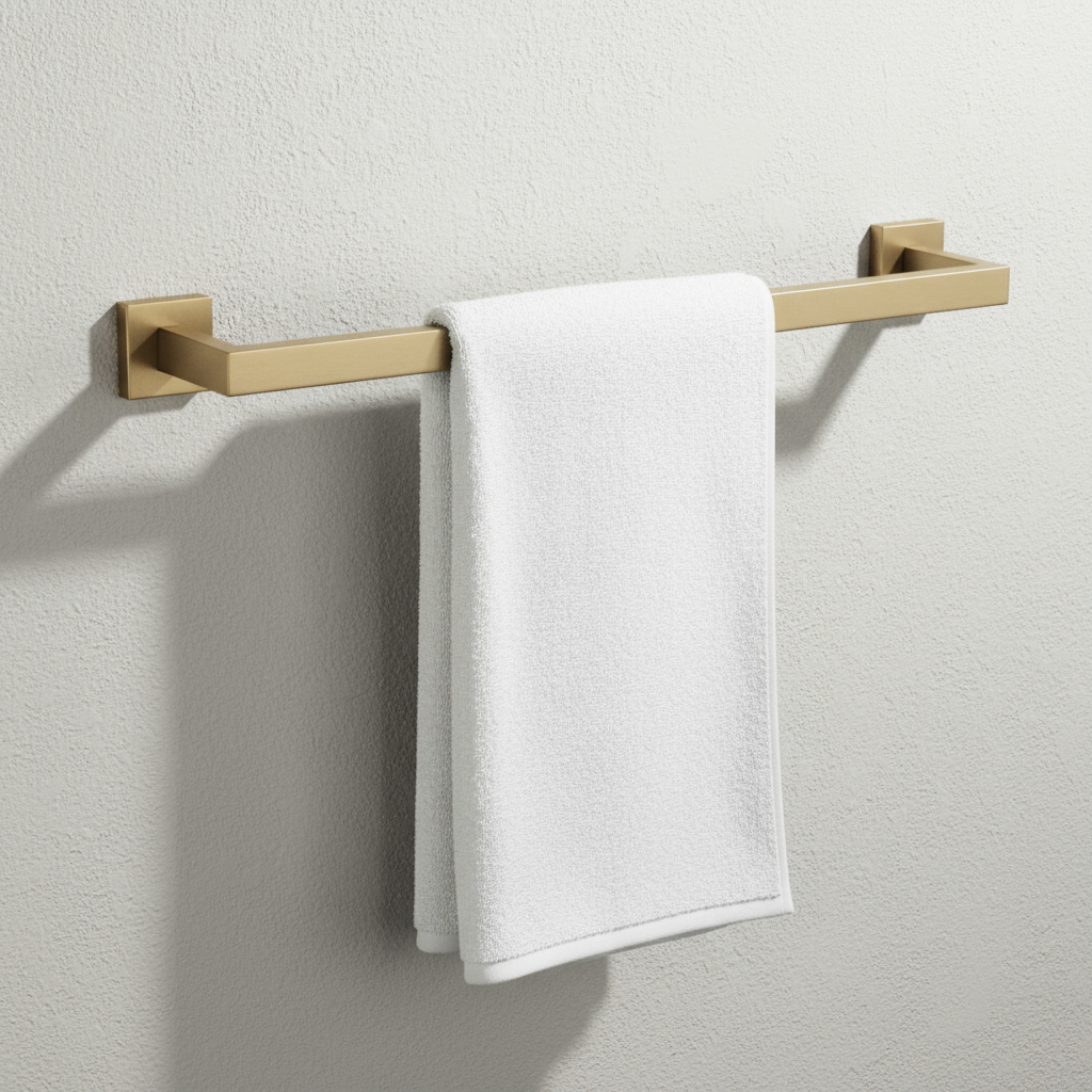 Sada koupelnových doplňků Rio Brush Gold 4 díly  4