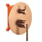 Podomítková sprchová sada Rea Argon Brush Copper  + BOX  2