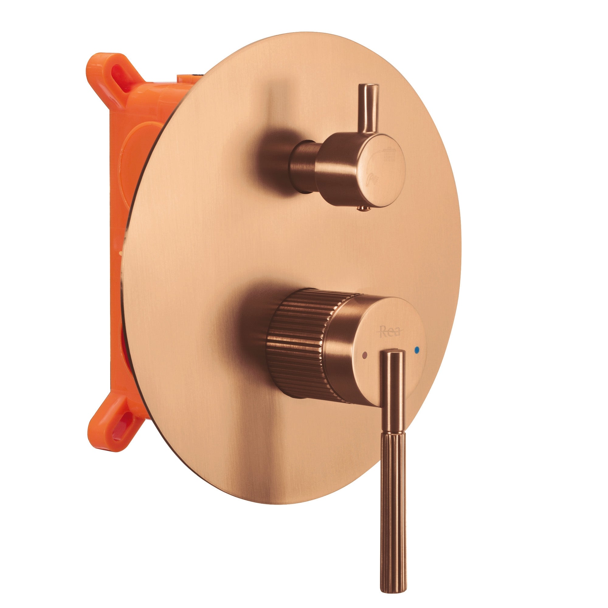 Podomítková sprchová sada Rea Argon Brush Copper  + BOX  2