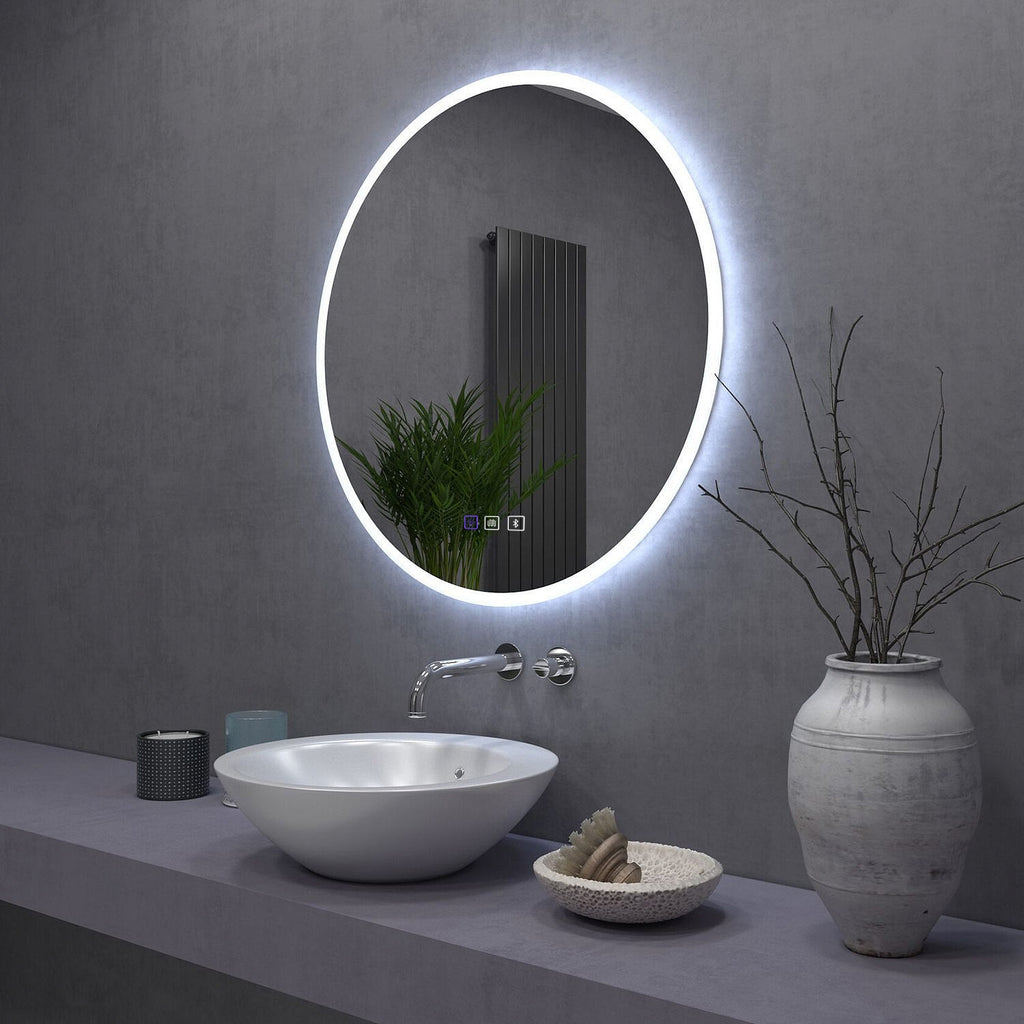 Zrcadlo LED BLUETOOTH FFJ 80cm  4