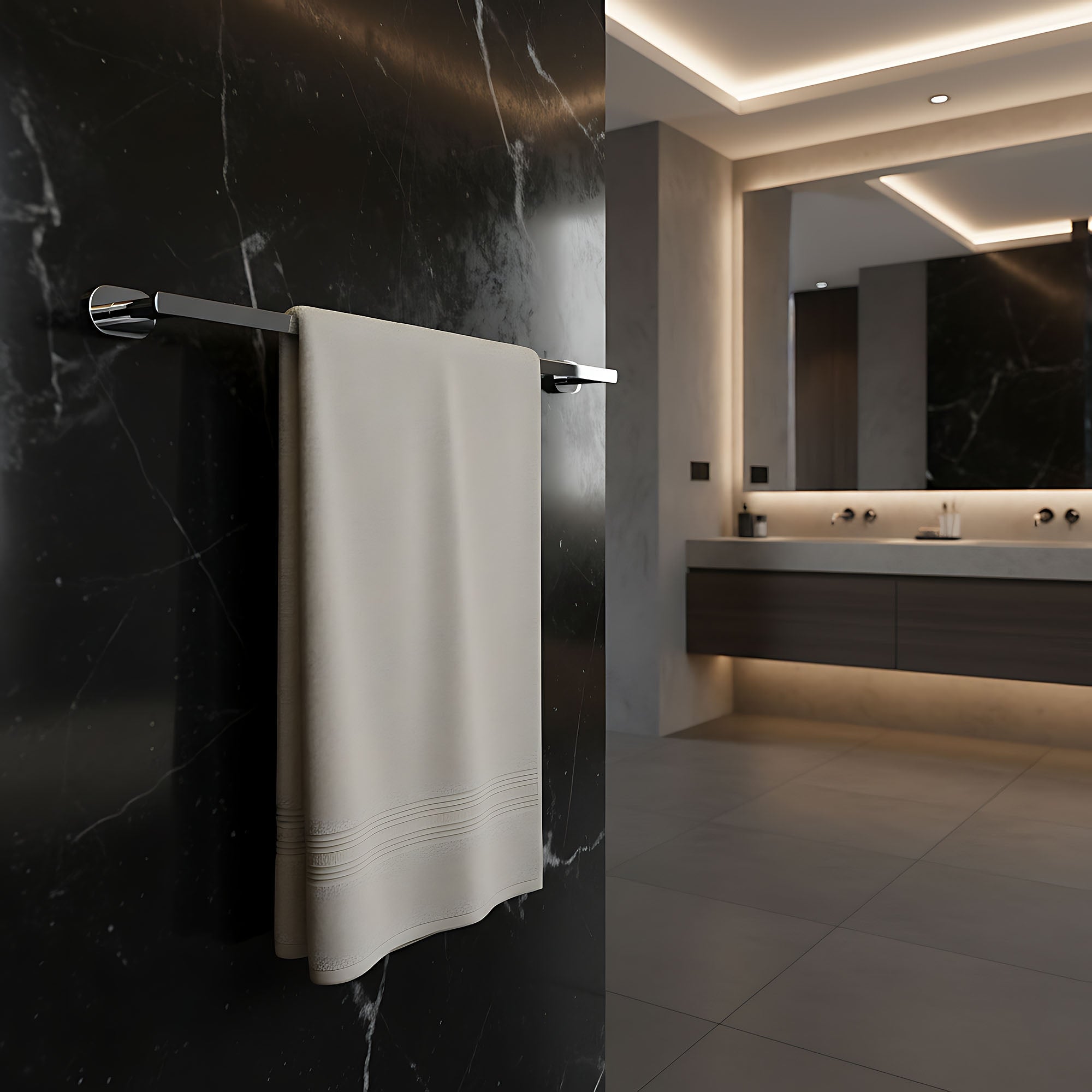 Koupelnový věšák Til 101 Chrome  5