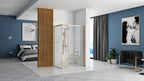 Sprchový kout REA SOLAR - zlatý 90x90 Bez sprchové vaničky 3
