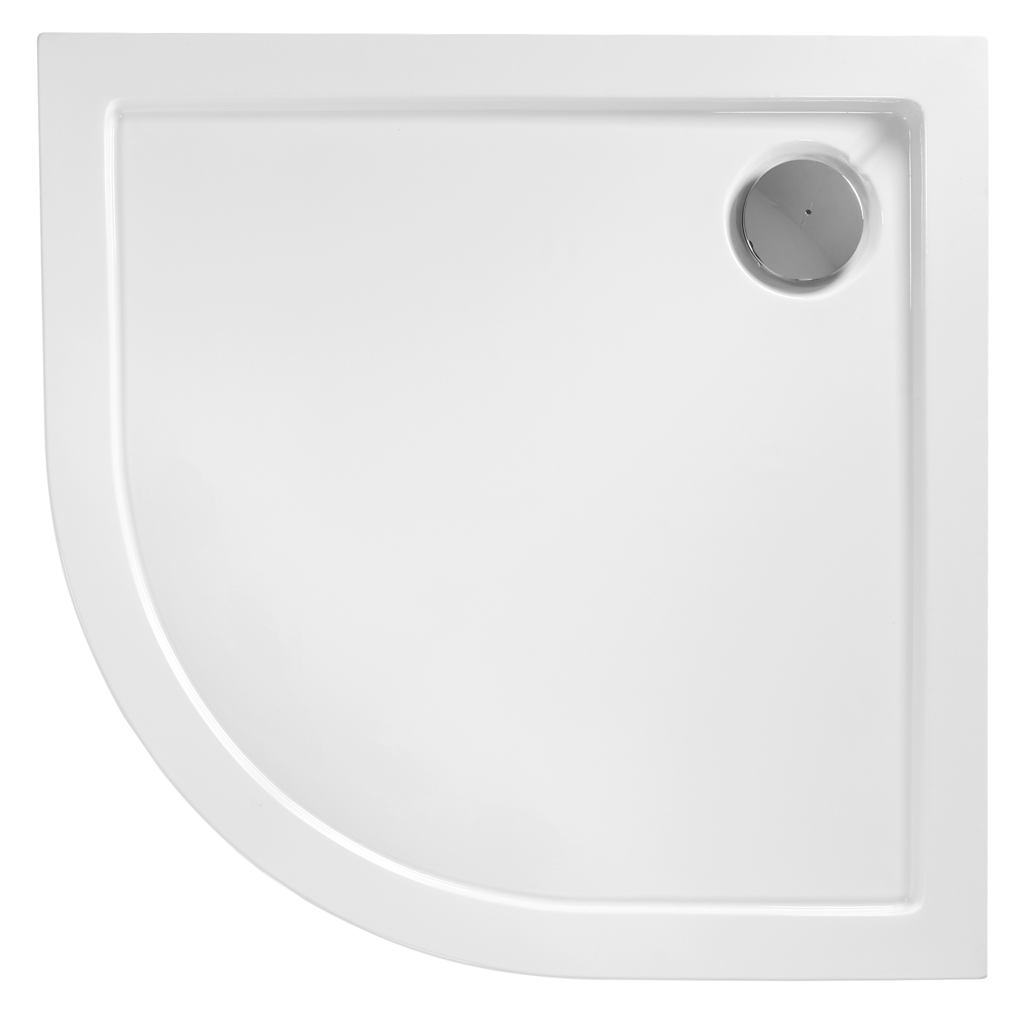 Sprchová kabina REA Look Chrome 80x80 + Sprchová vanička Look White S bílou sprchovou vaničkou Look 5