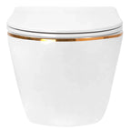 Závěsná WC mísa Rea Carlo Mini Tornado NF GOLD EDGE  2