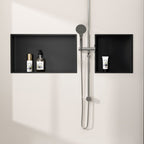 bathroom shelf 30x30 matte black  9