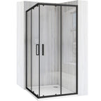 Sprchový kout REA City 80x80 Black Bez sprchové vaničky 2