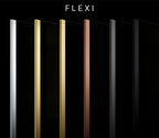 Sprchová zástěna Rea Flexi Grey / Gold 80  6