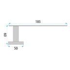 Koupelnový věšák 209 OSTE Chrome  4