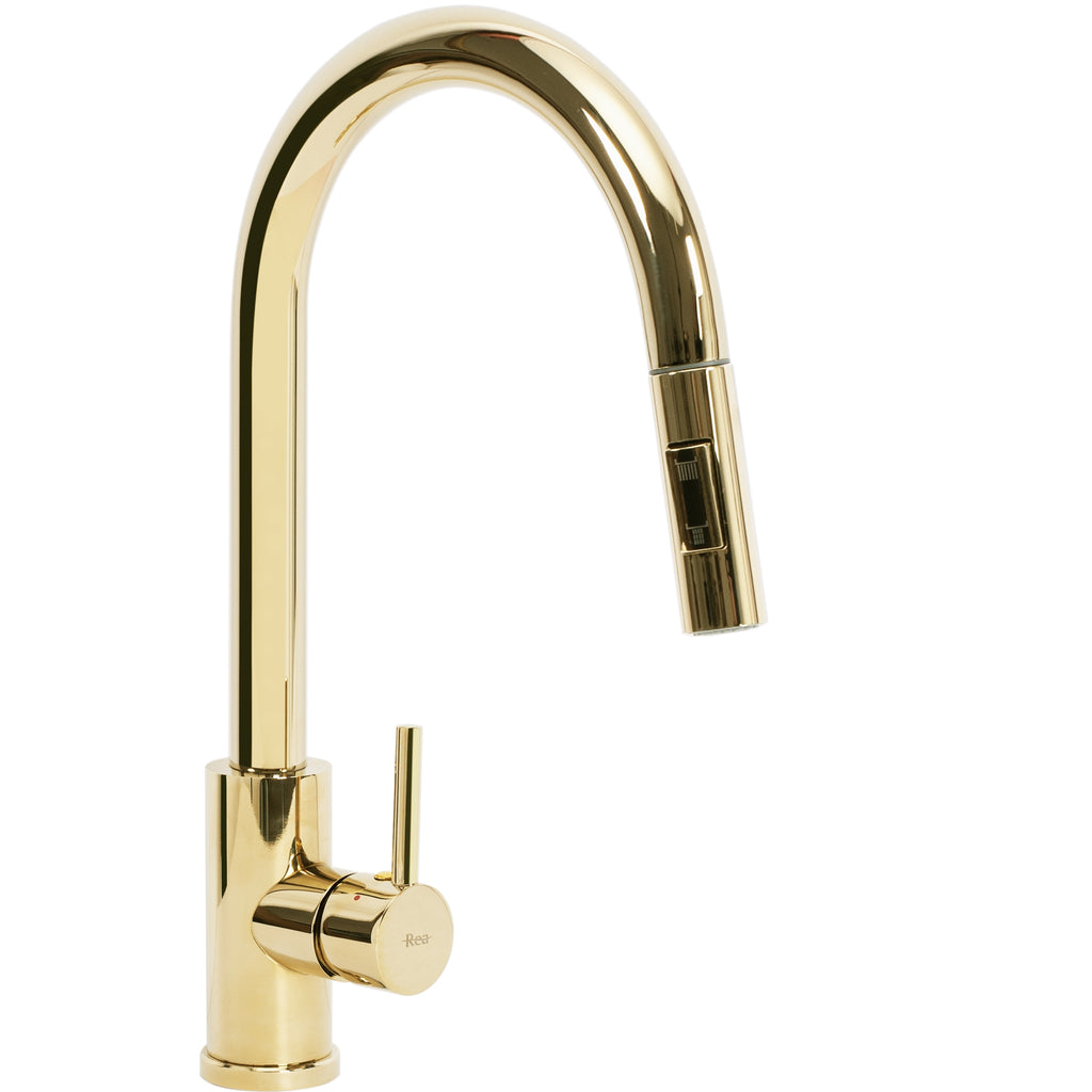 Kuchyňská baterie Rea Fresh gold  1