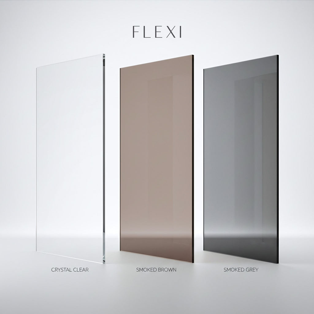 Sprchová zástěna Rea Flexi Grey / Brush Copper 120  13