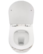 WC mísa bez splachovacího okruhu Rea Carlos Slim Lava Shiny  4