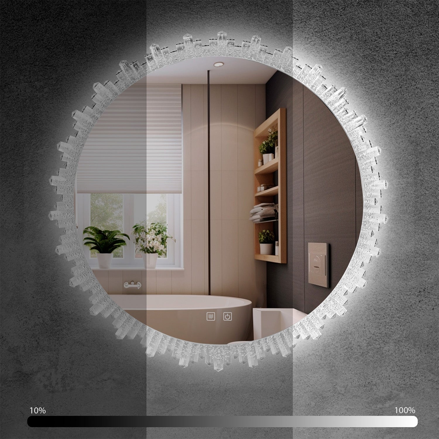 Zrcadlo LED 80cm X013  4