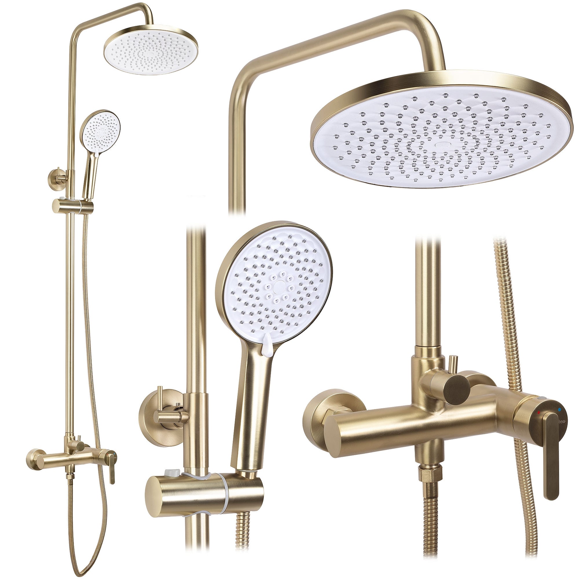 Sprchový set Rea Ontario Brush Gold  1