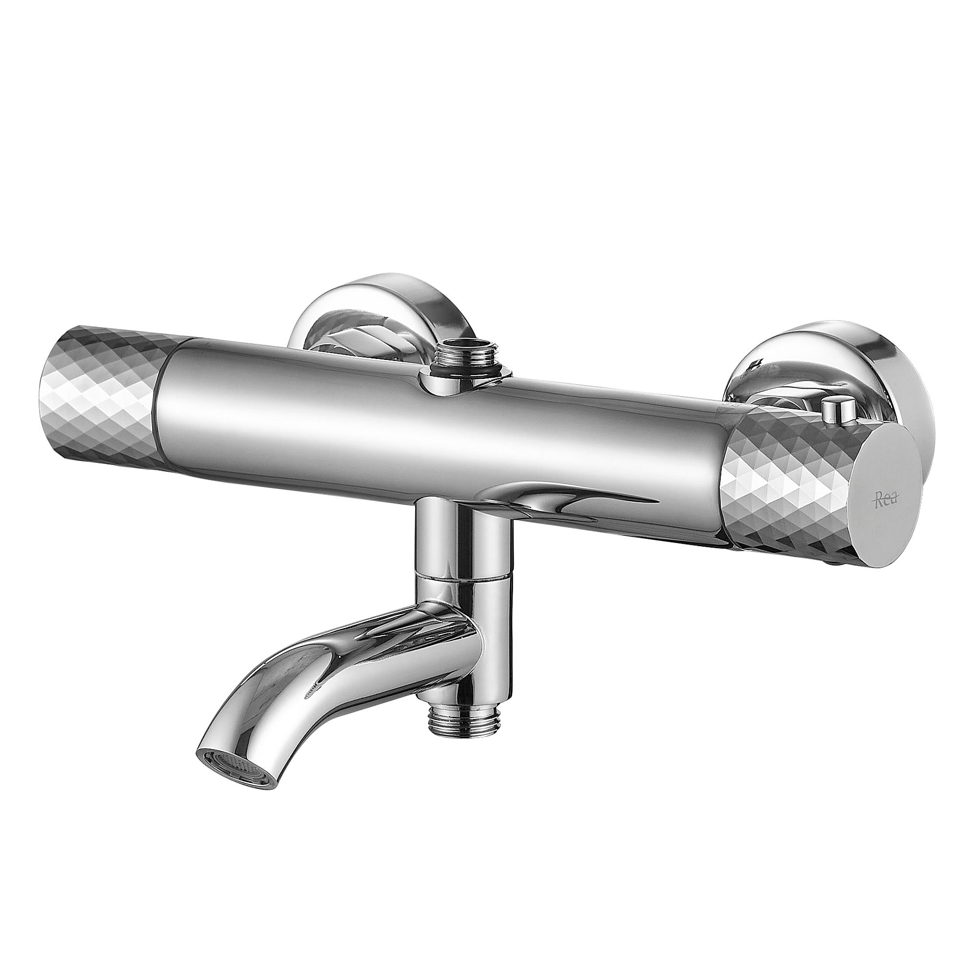 Sprchová sada s termostatem REA LUNGO Diamond - Chrome  4