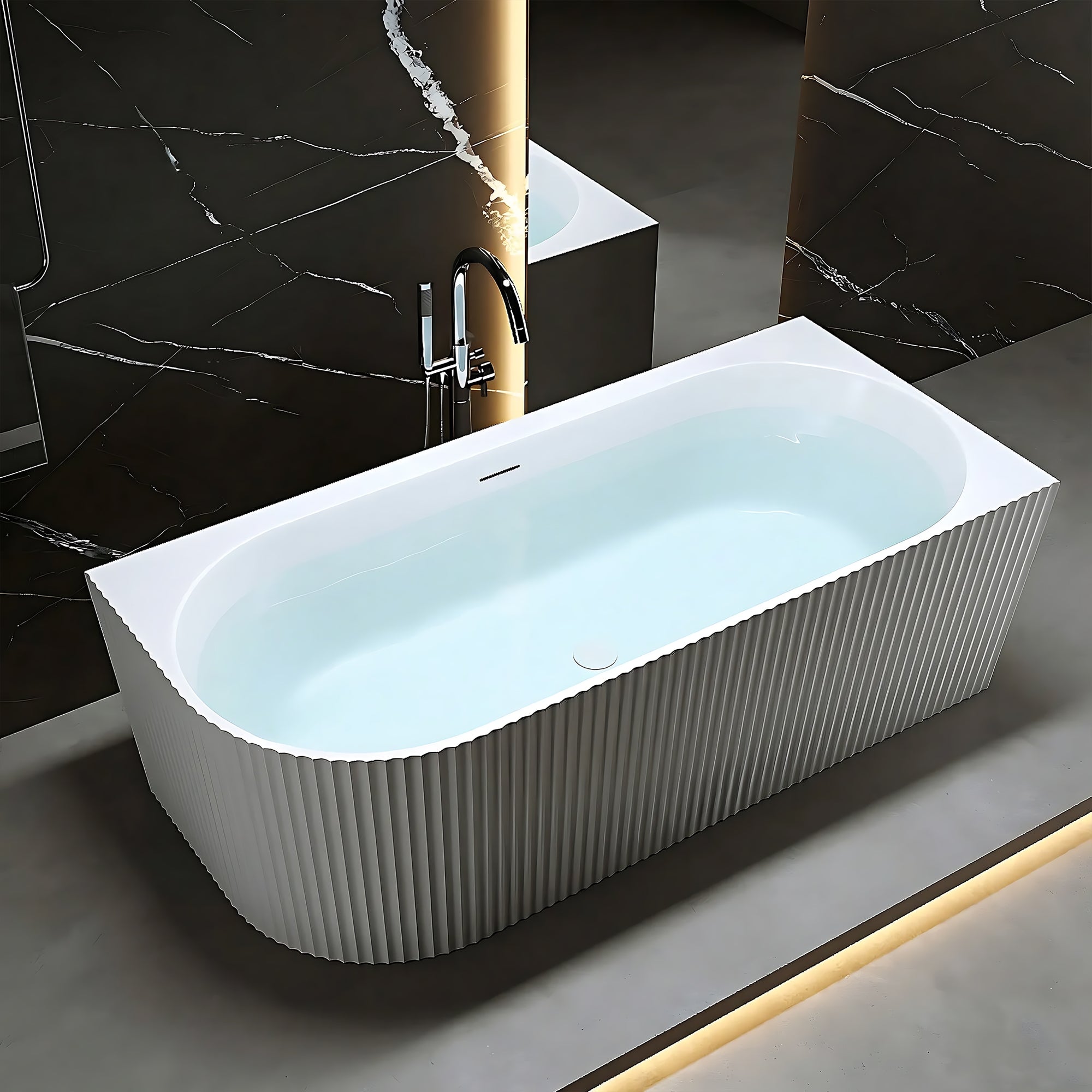 Rohová akrylová vana WENUS RIGHT 170  1