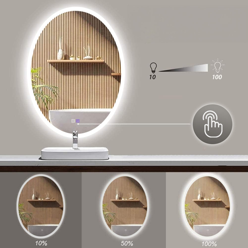 Zrcadlo LED 60x80cm WWA  4