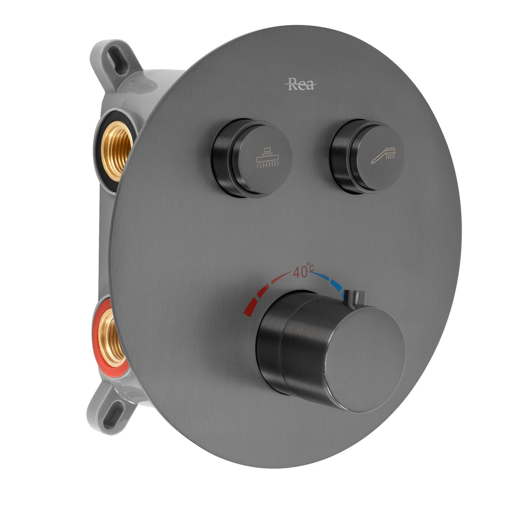 Podomítková sprchová sada Rea Lungo Titan + BOX  3