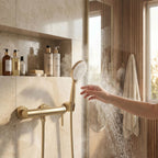 Sprchová baterie REA Rivo Brush Gold  10