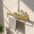 Police do koupelny SF01 60cm gold brush  10