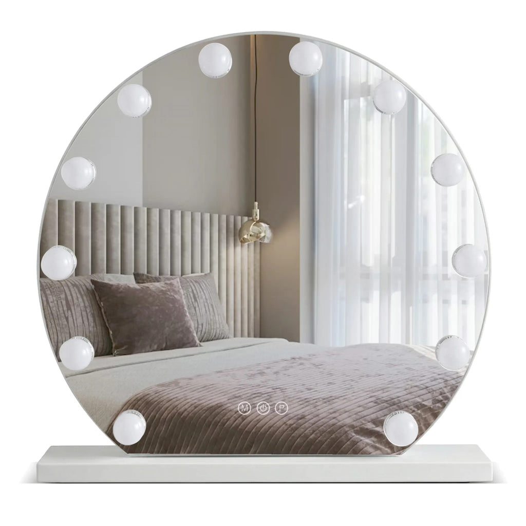Zrcadlo LED HOLLYWOOD White 50 cm  10