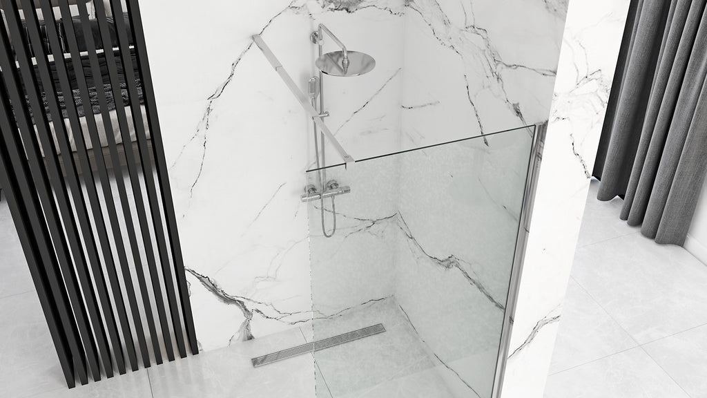 Sprchová zástěna Rea Aero N 80 Transparent  2