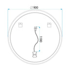 Zrcadlo LED 90cm FFJ90  11