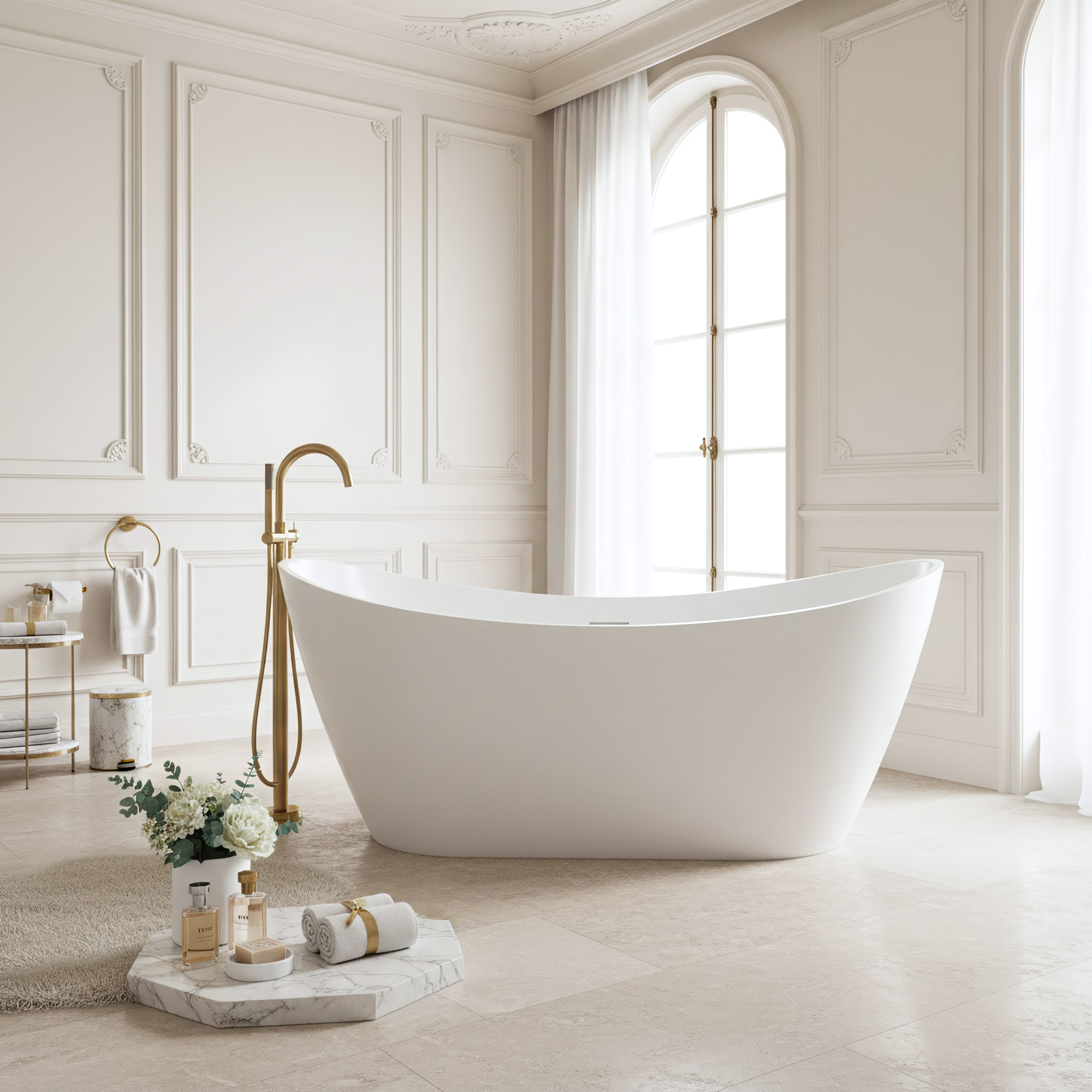 Volně stojící vana REA FERRANO 180 cm  1