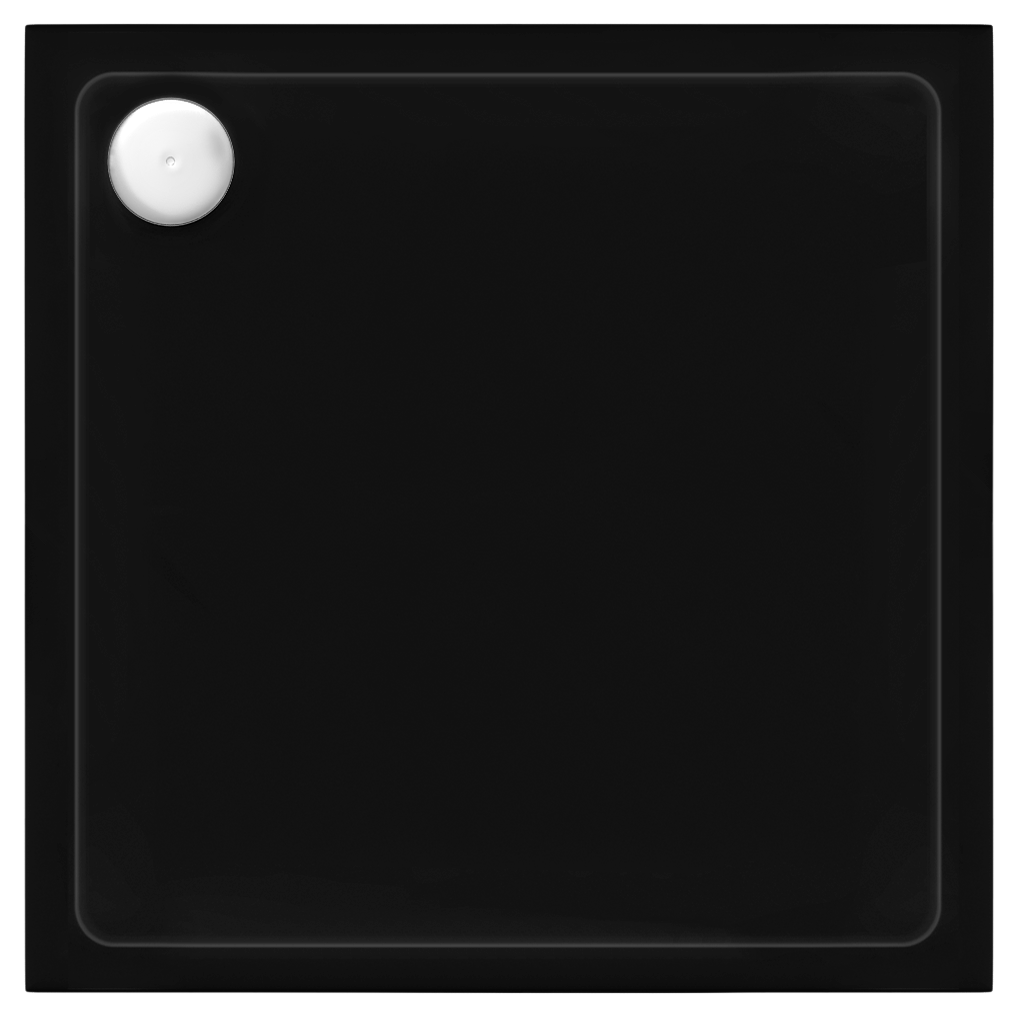 Akrylátová sprchová vanička Rea Savoy černá 90x90  2