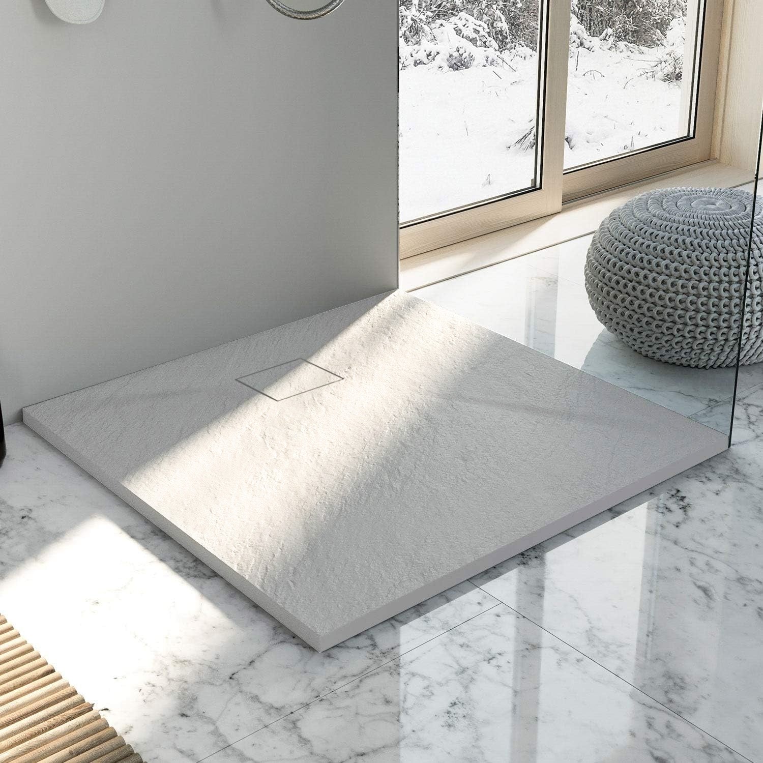 Sprchová vanička Magnum White 90x90  1