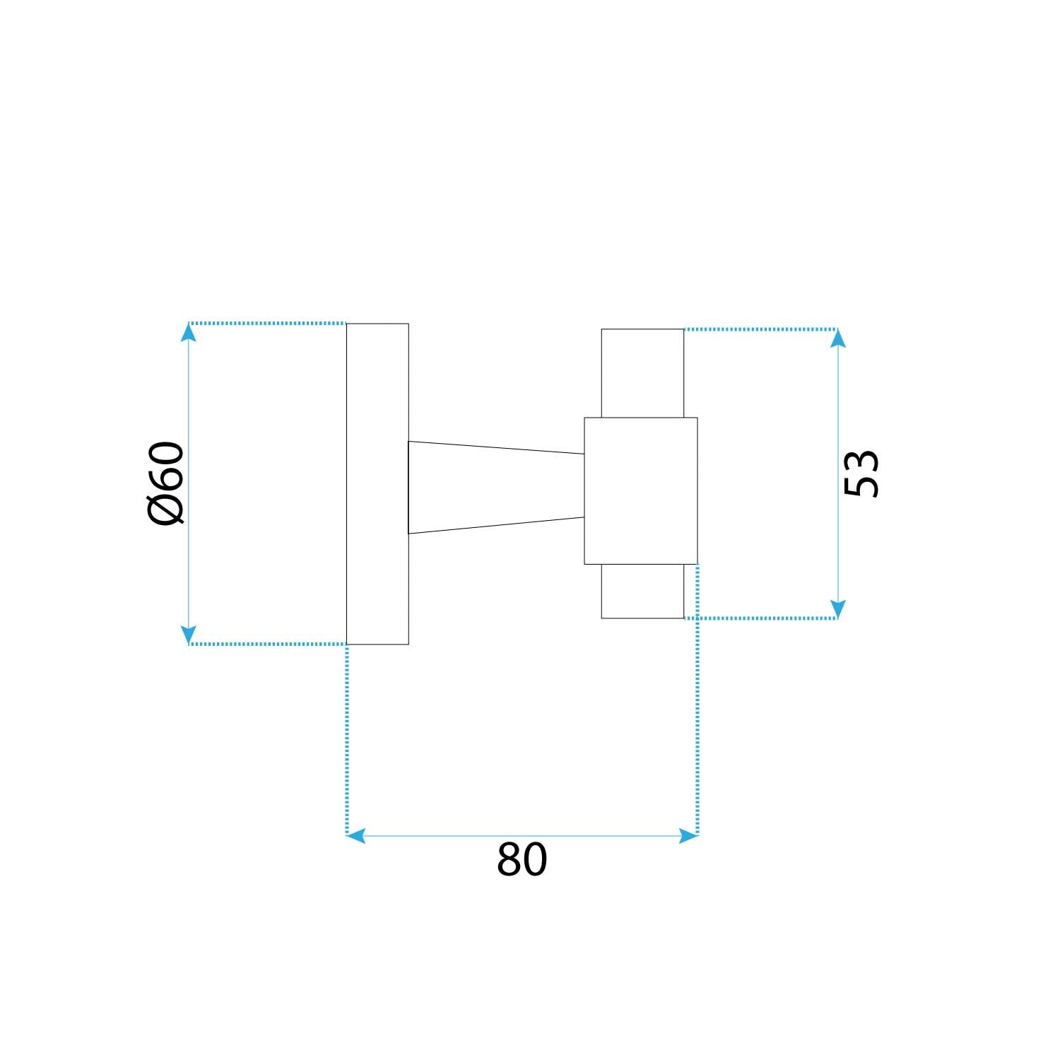 Koupelnový věšák 16101 Aristo Kartáčovaná měď  5