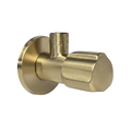 Rohový ventil 02 1/2" x 3/8" Brush Gold  1