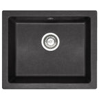 Kuchyňský dřez REA NELS - černá žula dots  1