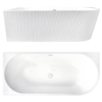 Rohová akrylová vana WENUS LEFT 170cm  8