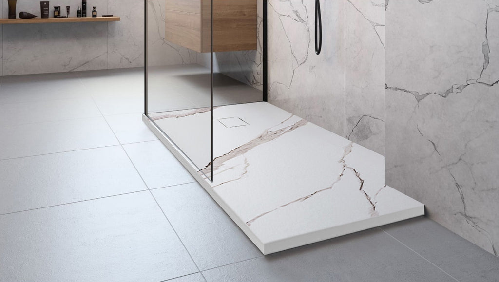 Sprchová vanička Magnum CARRARA WHITE 90x90  3