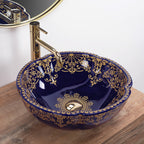 Umyvadlo na desku REA Marina Blue  2