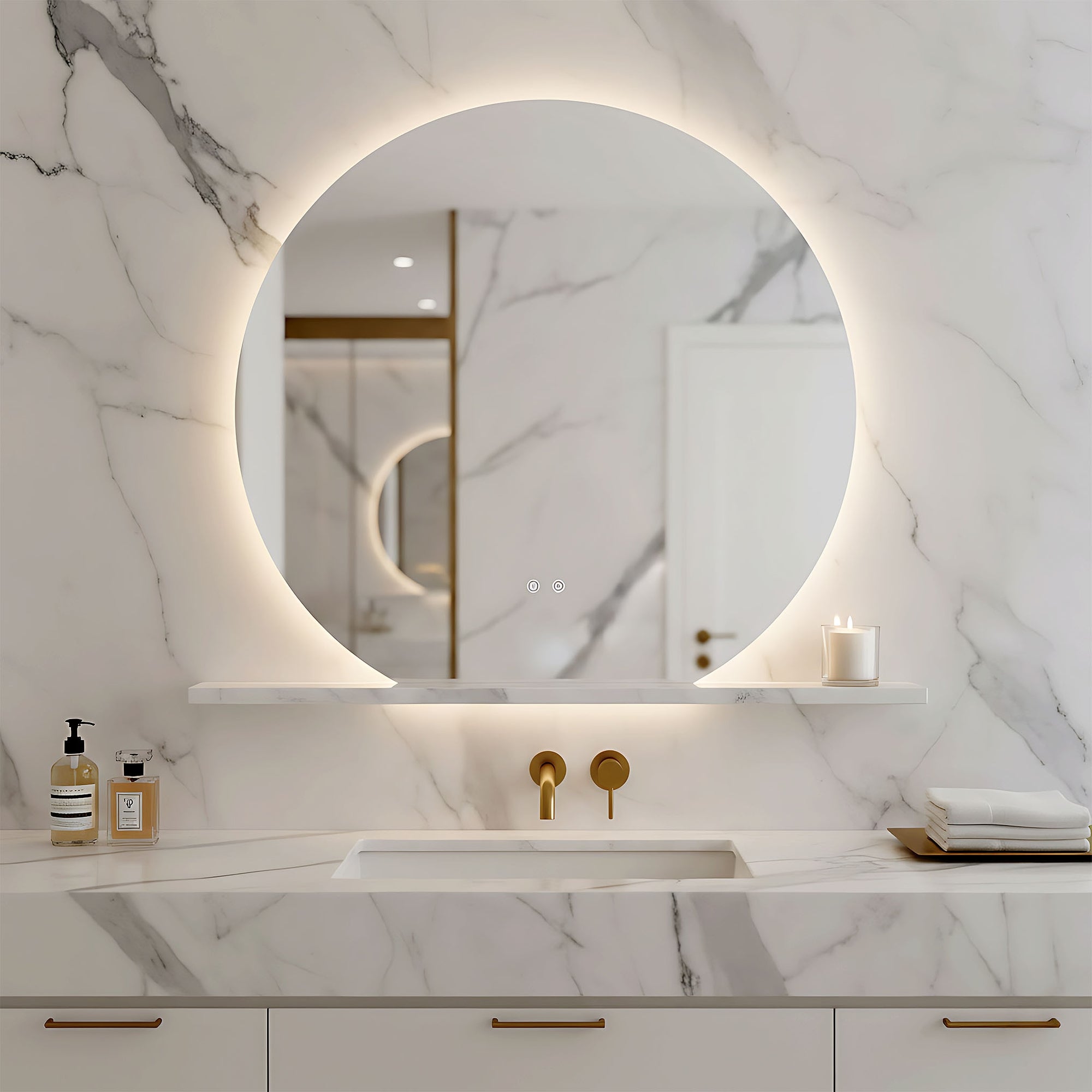 Zrcadlo LED 80cm Fabio  6