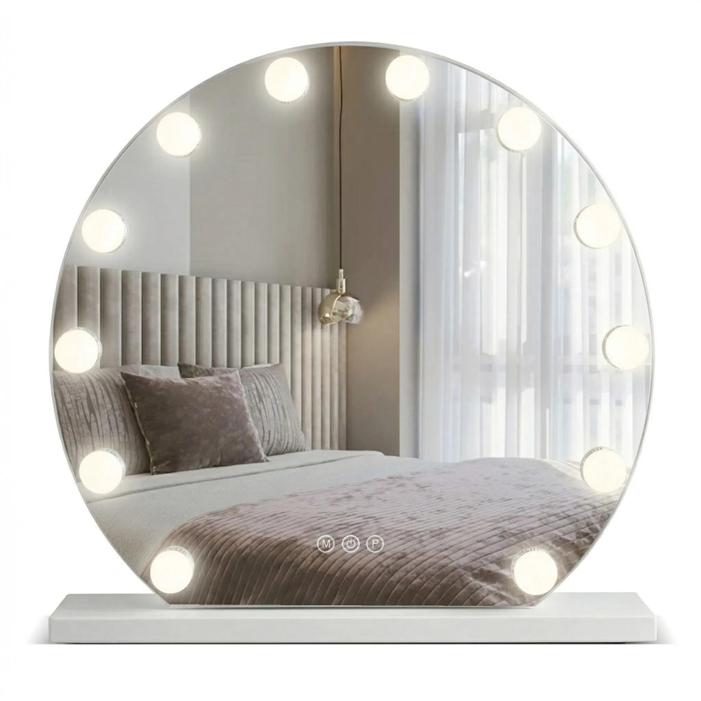 Zrcadlo LED HOLLYWOOD White 50 cm  1