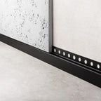 Přední lišta sprchové vaničky 130cm černá  1