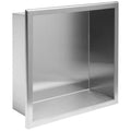 bathroom shelf 30x30 steel brush  1