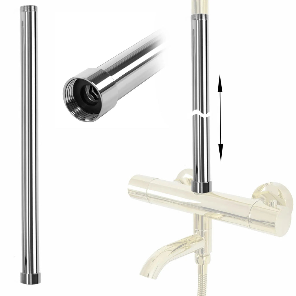 Prodloužení pro vanovou/sprchovou soupravu CHROM 50cm  1