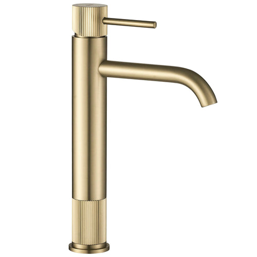 Koupelnová baterie Rea Lungo Stripe Brush Gold  1