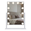 Zrcadlo LED HOLLYWOOD White 30x40  1