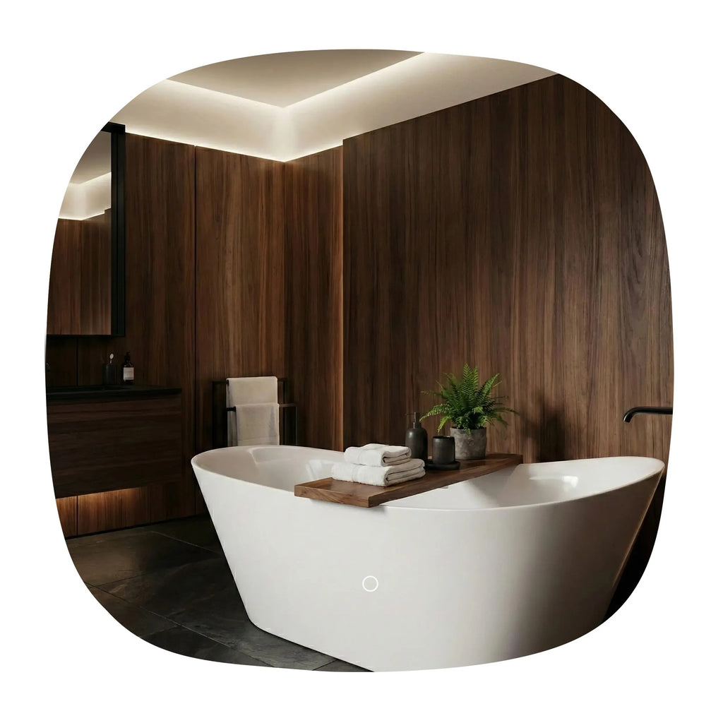 Zrcadlo LED 70x70cm TOP  1