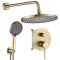Podomítková sprchová sada Rea Lungo Stripe Gold Brush + BOX  1