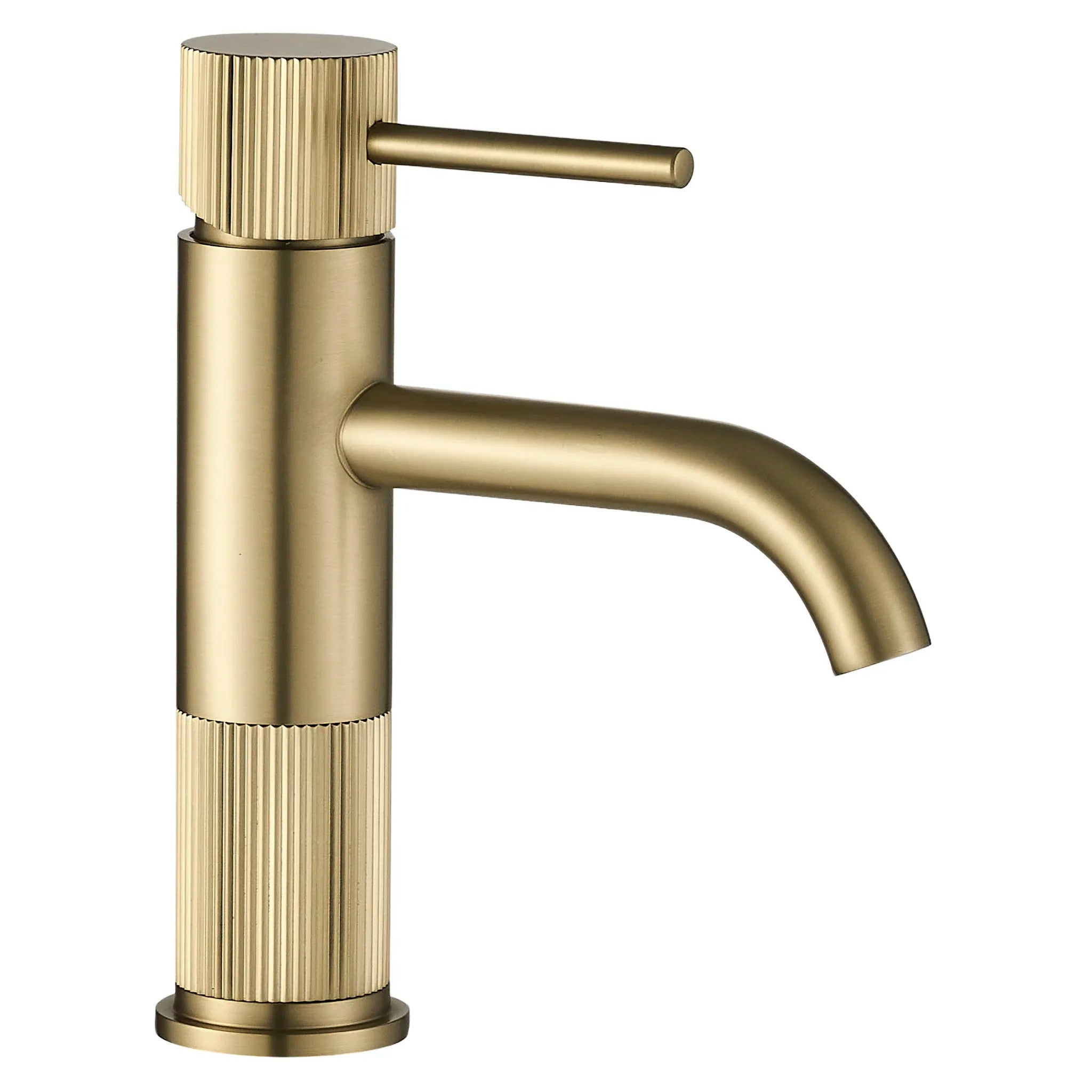 Koupelnová baterie Rea Lungo Stripe Brush Gold Low  1
