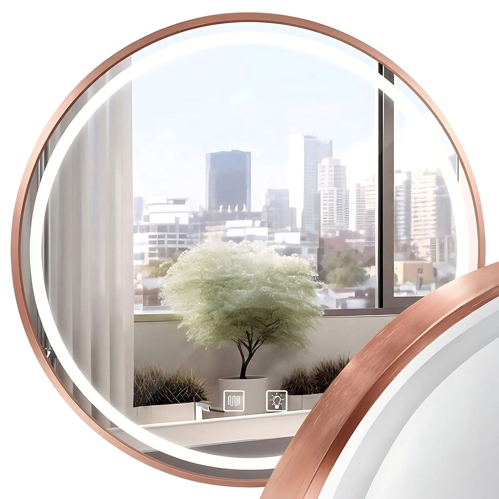 Zrcadlo LED 90cm MMJ BRUSH COPPER  1