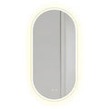 Zrcadlo LED OVL 50x100cm Gold  1