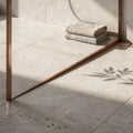 Spádová lišta sprchové vaničky 120cm Brush Copper vlevo 1